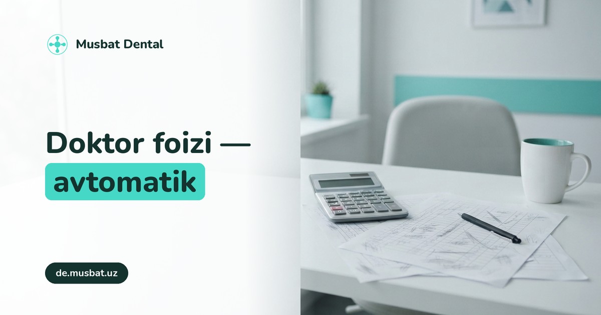 Doktor foizini hisoblashga har oy necha soat ketadi?